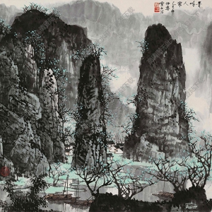 白雪石國(guó)畫(huà)作品高清50下載