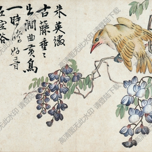 清 李鱓《花鳥畫冊(cè)十開》-5 國(guó)畫高清大圖下載