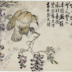 清 李鱓《花鳥(niǎo)冊(cè)十二開(kāi)》-4 國(guó)畫(huà)高清大圖下載