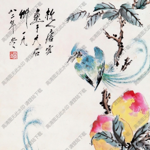 唐云作品 花鳥2 高清大圖下載