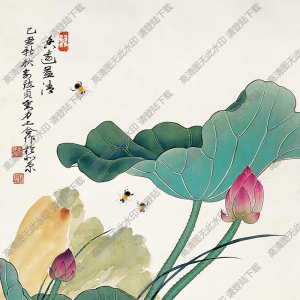 俞致貞國(guó)畫(huà)作品 香遠(yuǎn)益清 高清下載