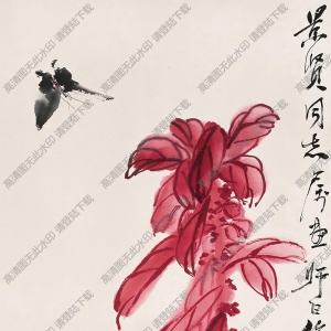 婁師白國(guó)畫(huà) 蝶戀花 高清大圖下載