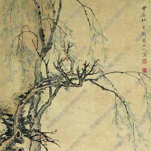 華巖國(guó)畫 高士圖 高清大圖下載