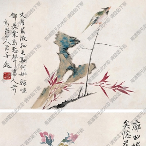 華巖國(guó)畫 花鳥(niǎo)冊(cè)頁(yè) 高清大圖下載