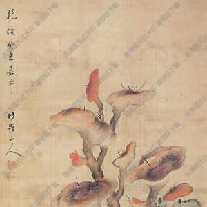 華巖國(guó)畫作品 獻(xiàn)瑞圖 高清下載