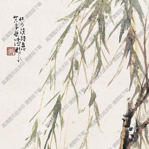 陳樹(shù)人國(guó)畫(huà)作品 鴛鴦 高清下載