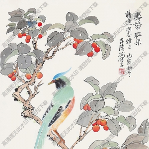 謝伯子國畫作品 花鳥 高清下載