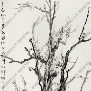 孫雪泥國(guó)畫(huà) 紅梅 高清大圖下載