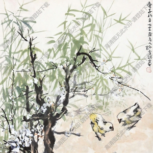 孫雪泥國(guó)畫(huà) 花鳥(niǎo) 高清大圖下載