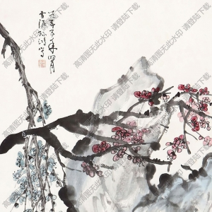 孫雪泥國(guó)畫(huà) 梅花 (2) 高清大圖下載