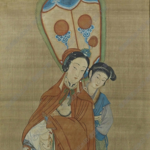 焦秉貞國(guó)畫(huà) 仕女圖 (2) 高清大圖下載