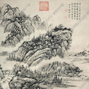 董邦達作品 山水(16) 高清大圖下載