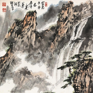 陳大章國畫 山水 高清大圖下載