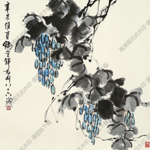 錢(qián)君匋作品 花卉 (13) 高清大圖下載