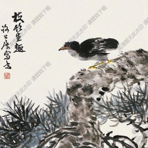 謝公展國(guó)畫(huà) 花鳥(niǎo) (1) 高清大圖下載