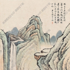 張宏國(guó)畫(huà) 山水人物 高清大圖下載